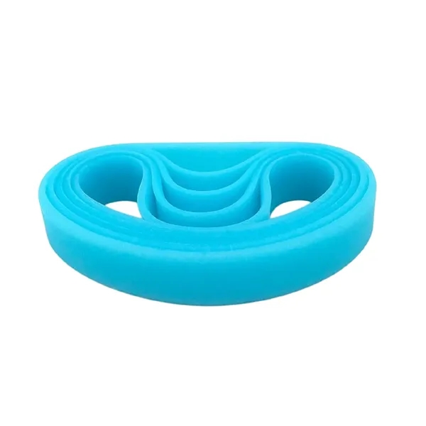 3/5 inch Glow In The Dark Silicone Wristband plus 1 color... from ASI 37218 Athena Promo (tm)