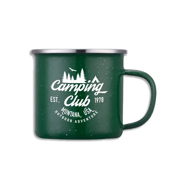 Cozy Camper 16 oz Stainless Steel Camp Mug... from ASI 55583 GMG Pen
