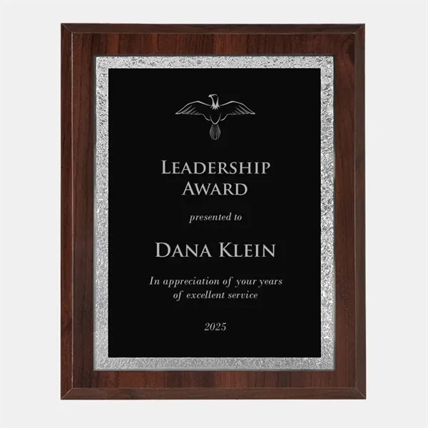 Victory Plate on High Gloss Cherrywood Finish Plaque.... from ASI 47791 Best Deal Awards