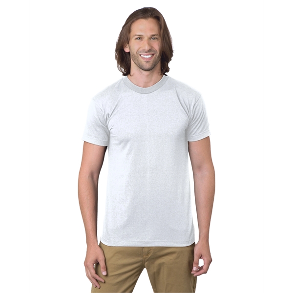 Bayside adult T-shirt with open-end yarn, a full cut, shoulder-to-shoulder taping,... from ASI 34063 alphabroder