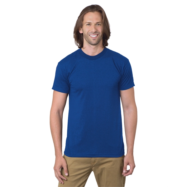 Bayside adult T-shirt with open-end yarn, a full cut, shoulder-to-shoulder taping,... from ASI 34063 alphabroder