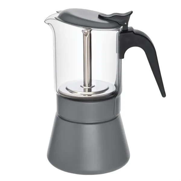 Moka Pot. 240ml capacity. Works w/ standard & induction stovetops.... from ASI 46755 Cosmo Promos