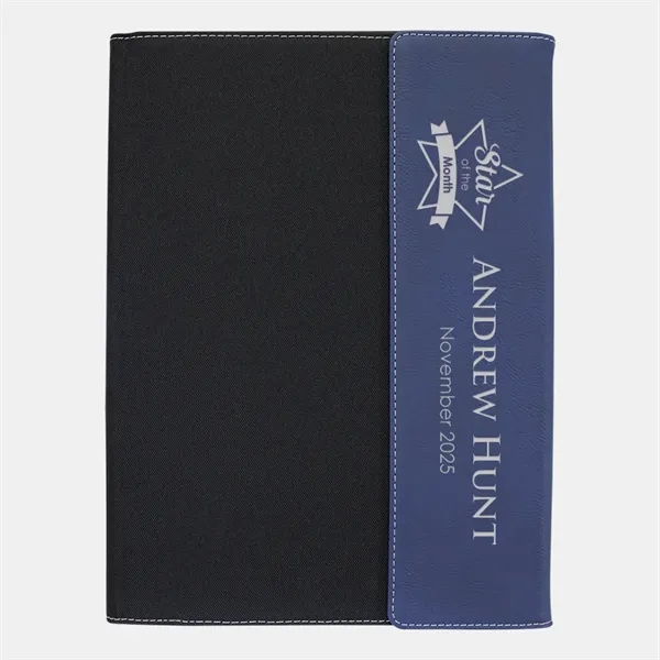 Leatherette Canvas Portfolio with Notepad.... from ASI 47791 Best Deal Awards