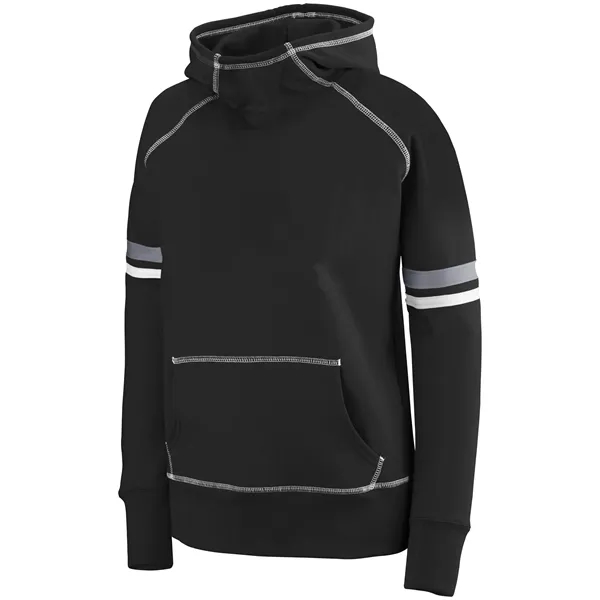 The Girls Spry Hoodie is made from a 9-ounce blend of... from ASI 37461 Augusta Sportswear / Holloway Sportswear