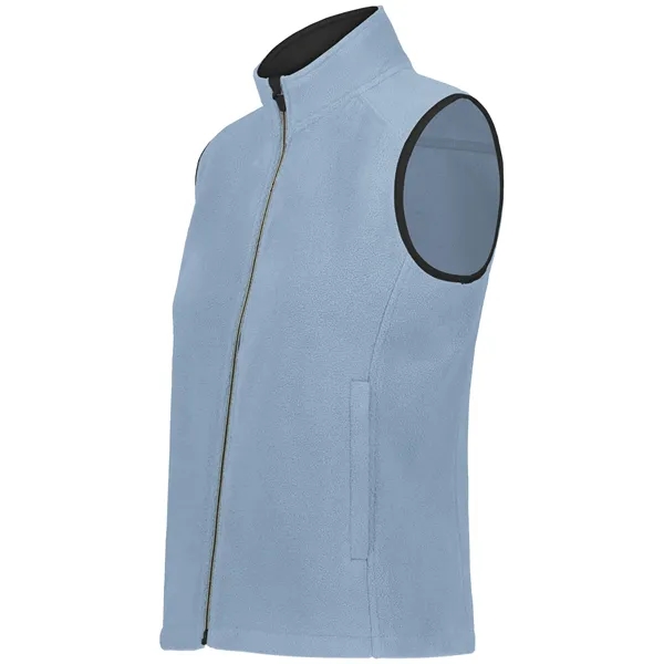 Ladies Chill Fleece Vest 2.0. Eco-Revive product featuring 8 ounce.... from ASI 37461 Augusta Sportswear