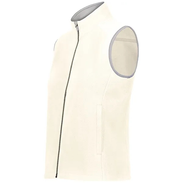 Ladies Chill Fleece Vest 2.0. Eco-Revive product featuring 8 ounce.... from ASI 37461 Augusta Sportswear