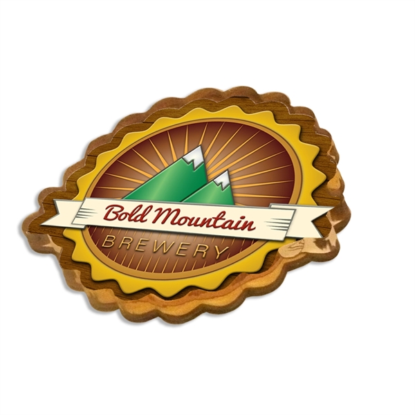 1/4" thick acrylic plastic magnets with full color imprinting.... from ASI 72521 Morris Magnets / Laser Cuts