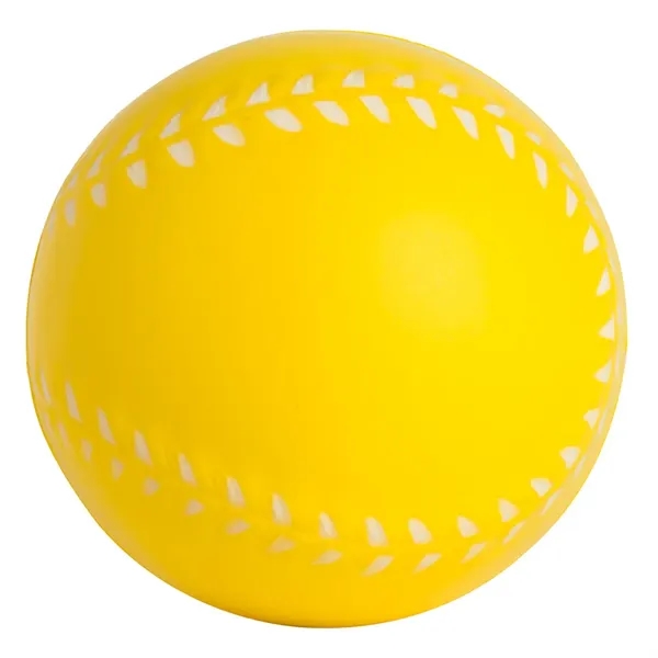 Baseball shaped stress reliever offered in assorted colors.... from ASI 34415 Alpi International LTD