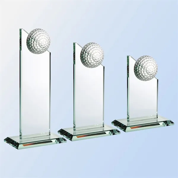 Jade Glass Golf Ball Award... from ASI 31517 Admart Products / Admart Line