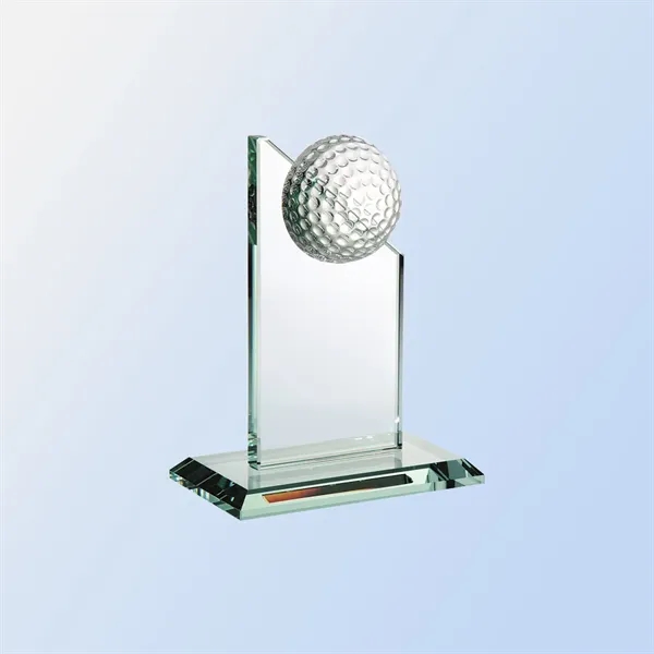 Jade Glass Golf Ball Award... from ASI 31517 Admart Products / Admart Line