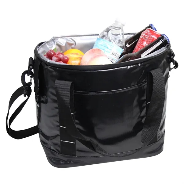 Durable 24-pack cooler with leak-proof PEVA lining, foam padding for 10+... from ASI 79384 Preferred Nation Inc