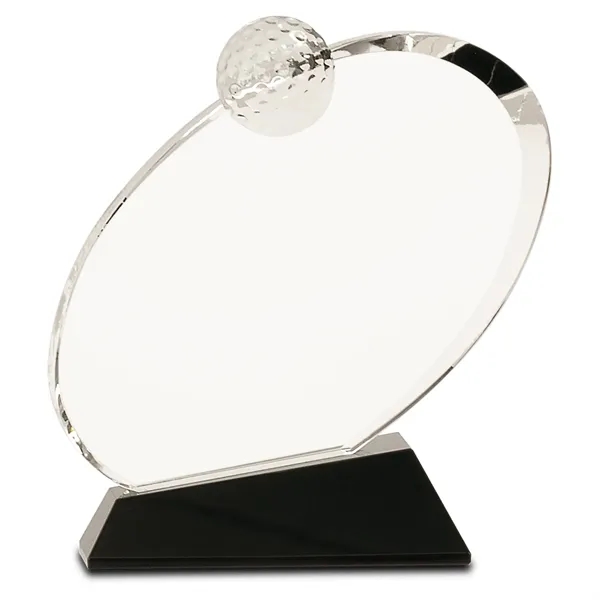 Golf Crystal is handmade and may vary slightly in size, Optic... from ASI 72657 Active Life Promo / Street Marketing