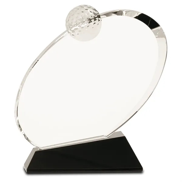 Golf Crystal is handmade and may vary slightly in size, Optic... from ASI 72657 Active Life Promo / Street Marketing