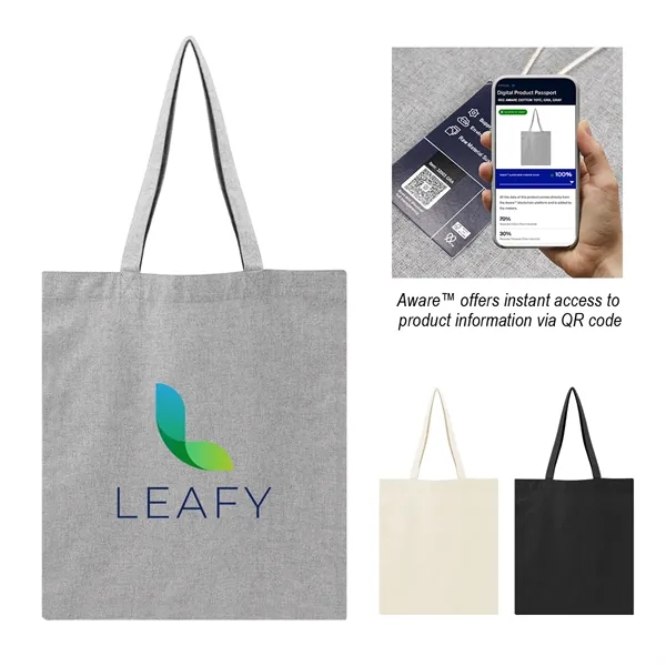16.5" x 14.5" recycled cotton tote bag with 25" handles.... from ASI 61125 Hit Promotional Products / Hit®