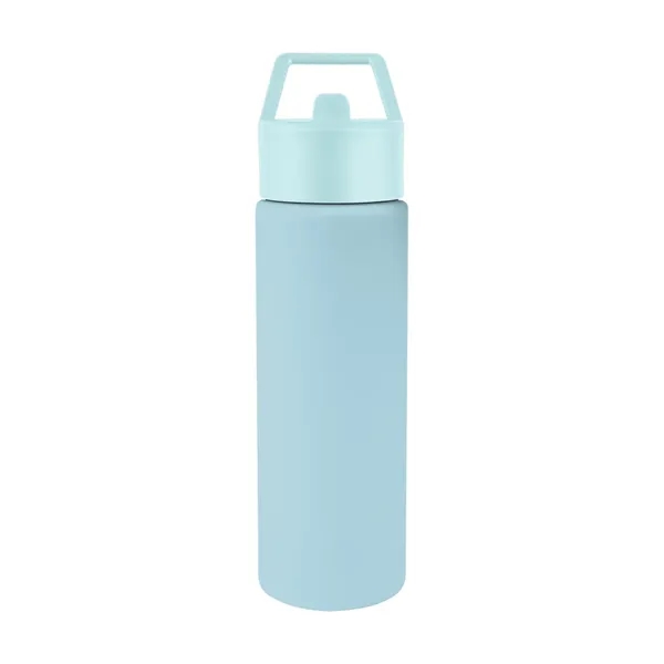 32 oz. single wall construction stainless steel bottle with screw-on, spill... from ASI 61125 Hit Promotional Products / Hit®