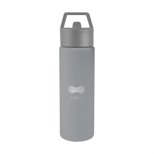 32 oz. single wall construction stainless steel bottle with screw-on, spill... from ASI 61125 Hit Promotional Products / Hit®