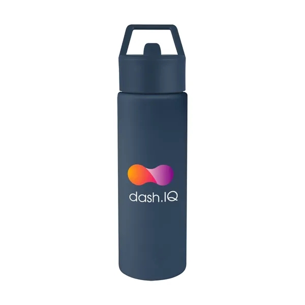 32 oz. single wall construction stainless steel bottle with screw-on, spill... from ASI 61125 Hit Promotional Products / Hit®