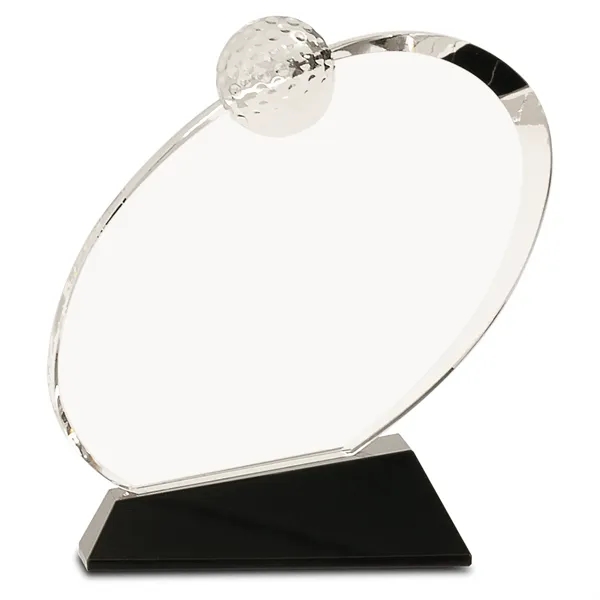 Golf Crystal is handmade and may vary slightly in size, Optic... from ASI 72657 Active Life Promo / Street Marketing