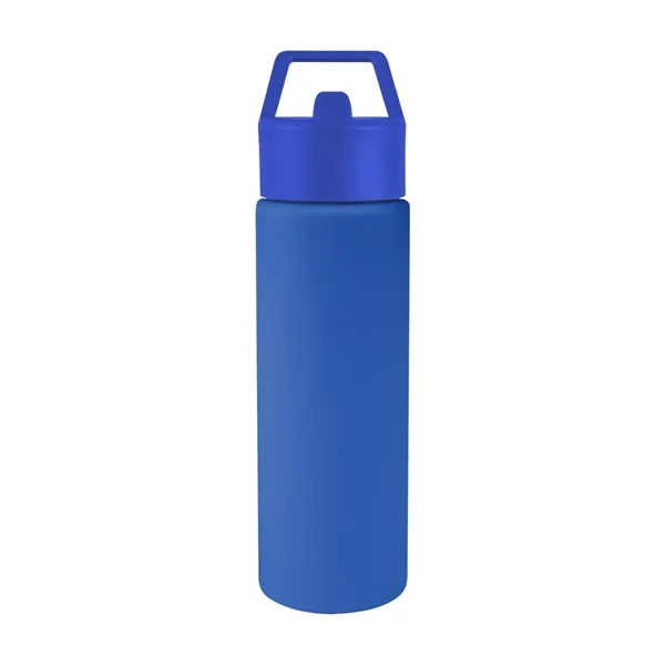 24 oz. recycled stainless steel bottle with lid and silicone straw.... from ASI 61125 Hit Promotional Products / Hit®