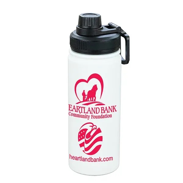 19 oz. Powder Coated Double Wall Stainless Steel Tumbler with a... from ASI 62660 Innovation Line