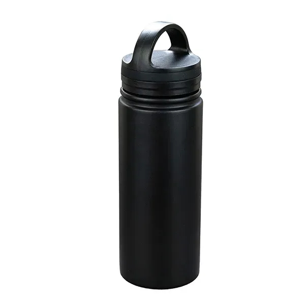 19 oz. Powder Coated Double Wall Stainless Steel Tumbler with Carry... from ASI 62660 Innovation Line