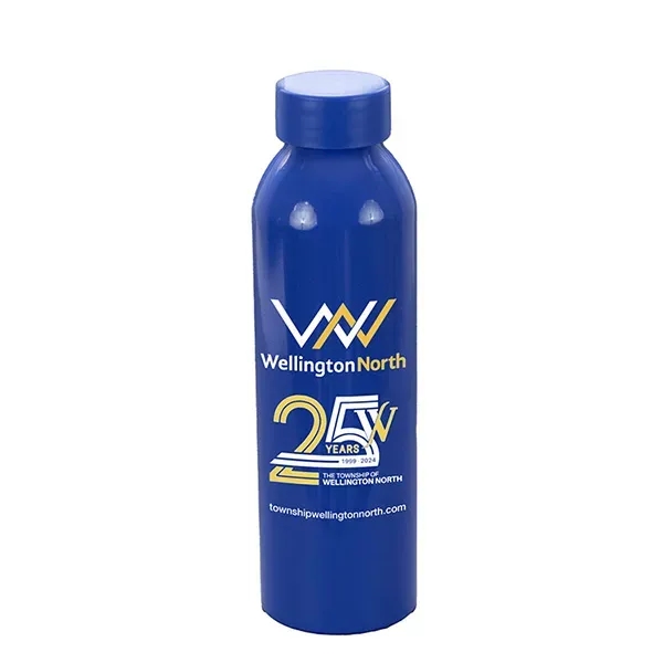 22 oz. Recycled Aluminum Bottle with Low-Profile Lid... from ASI 62660 Innovation Line