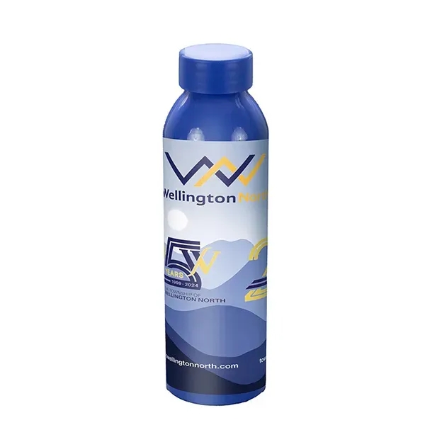 22 oz. Recycled Aluminum Bottle with Low-Profile Lid... from ASI 62660 Innovation Line