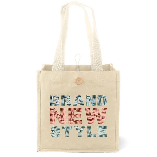 Cotton Tote with 1 1/2"W x 28" long cotton-twill handles and... from ASI 37940 Bag Makers Inc