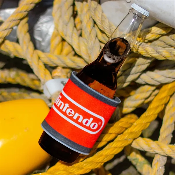 Slap-on drink coolie adjusts to fit. Sharkskin neoprene. RealTree or Mossy... from ASI 61966 HPG / Best Promotions USA