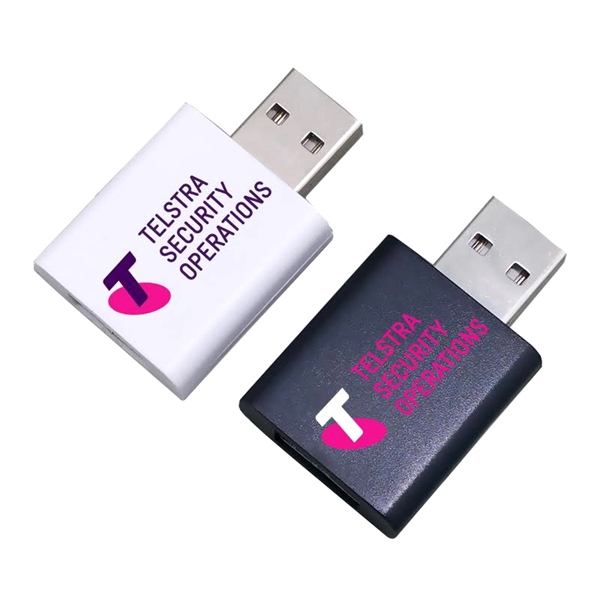 USB data protector that protects mobile devices from data transfer, syncing,... from ASI 37218 Athena Promo (tm)