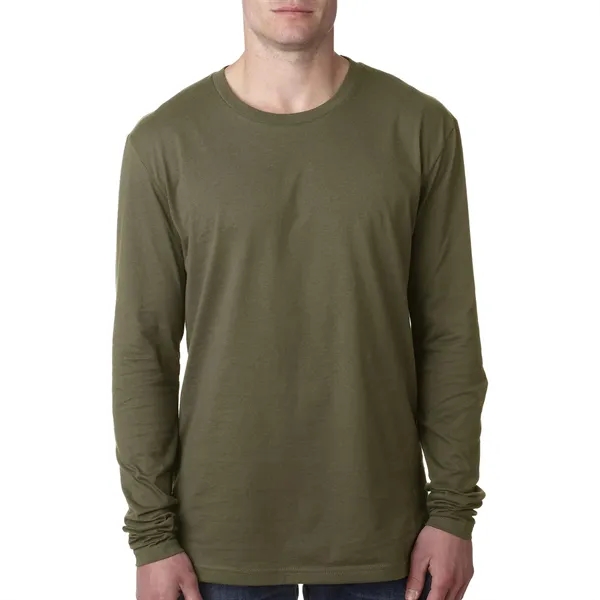 Next Level Men's Cotton Long-Sleeve Crew... from ASI 30208 A P Specialties / AP Specialties