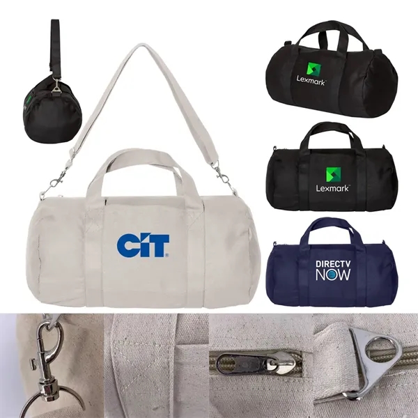 Cotton Canvas Duffel Bag... from ASI 31517 Admart Products / Admart Line