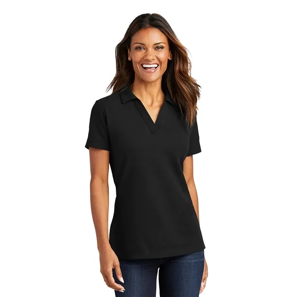 Port Authority® Ladies C-FREE® Cotton Blend Pique Polo... from ASI 30208 A P Specialties / AP Specialties