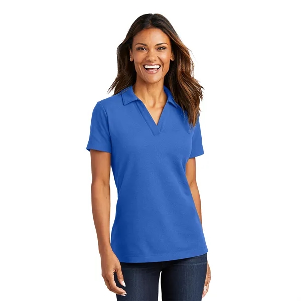Port Authority® Ladies C-FREE® Cotton Blend Pique Polo... from ASI 30208 A P Specialties / AP Specialties