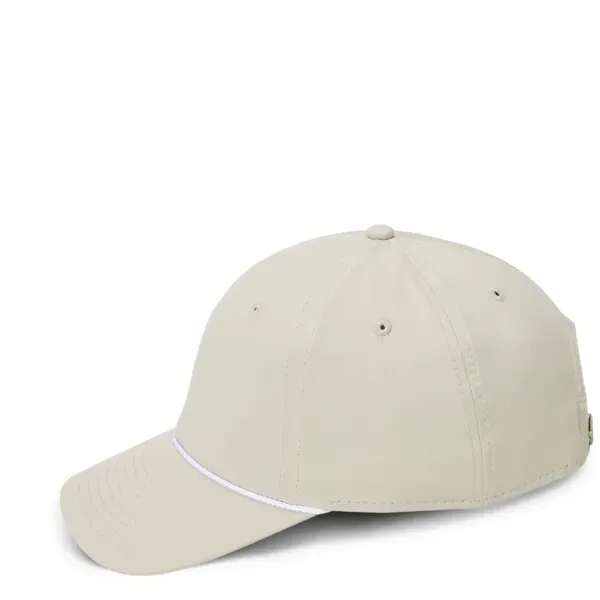 Performance polyester fabric,6 Panel structured mid-crown profile,Woven rope along base of... from ASI 72657 Active Life Promo / Active Life