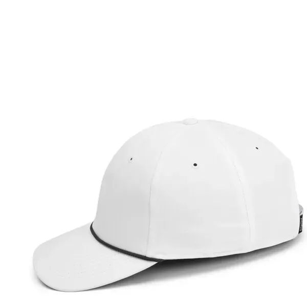 Performance polyester fabric,6 Panel structured mid-crown profile,Woven rope along base of... from ASI 72657 Active Life Promo / Active Life