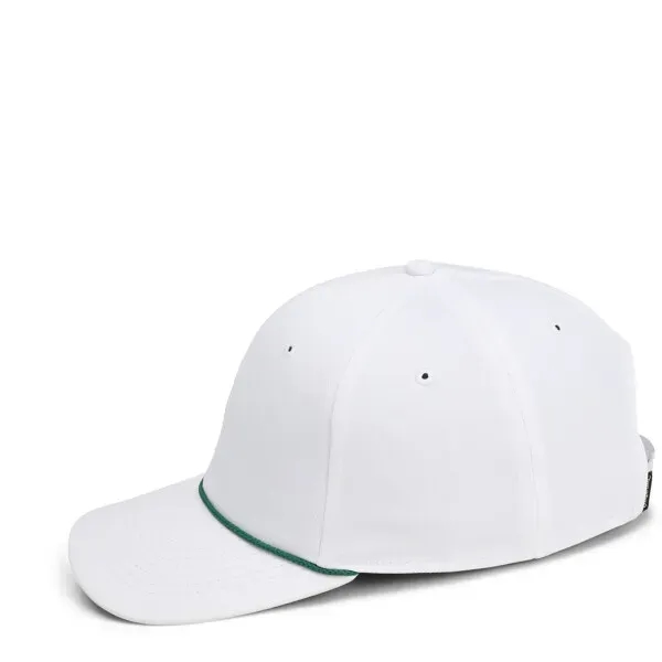 Performance polyester fabric,6 Panel structured mid-crown profile,Woven rope along base of... from ASI 72657 Active Life Promo / Active Life