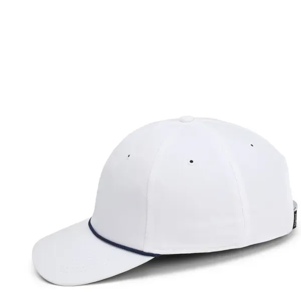 Performance polyester fabric,6 Panel structured mid-crown profile,Woven rope along base of... from ASI 72657 Active Life Promo / Active Life