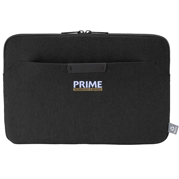 16" laptop sleeve made with recycled heather and metal zippers.... from ASI 39552 BEL Promo