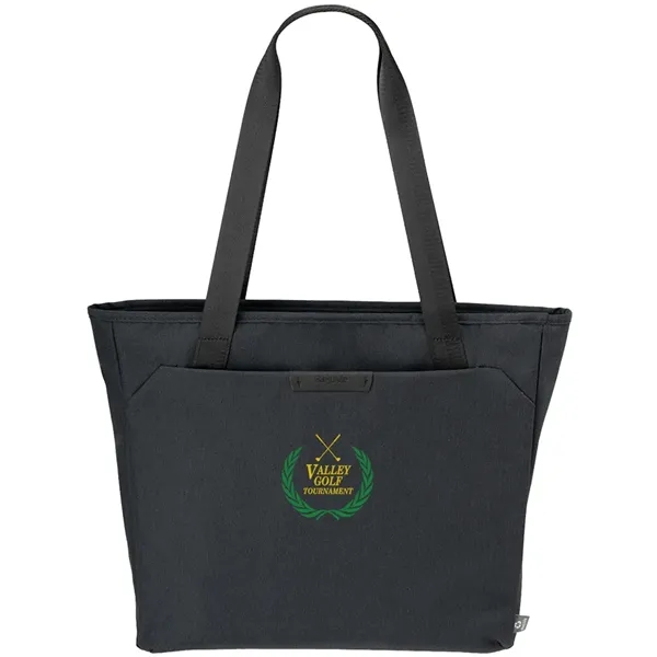 14" x 19" x 5" recycled heather tote bag with 16.5"... from ASI 39552 BEL Promo