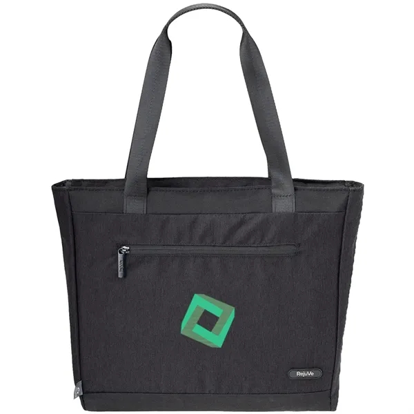 Recycled heather tote bag with padded laptop sleeve.... from ASI 39552 BEL Promo