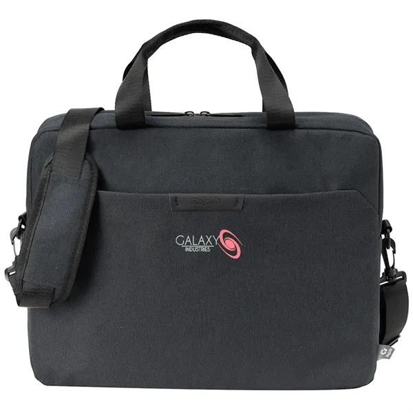 Recycled heather business bag with a double zipper compartment for up... from ASI 39552 BEL Promo