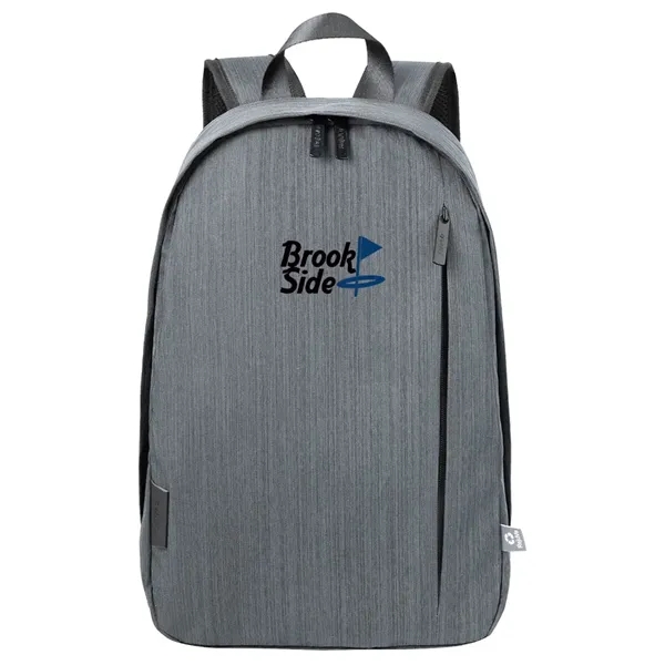 Recycled heather laptop bag with dedicated 16" laptop chamber.... from ASI 39552 BEL Promo