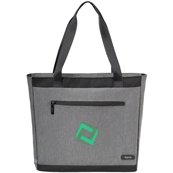 Recycled heather tote bag with padded laptop sleeve.... from ASI 39552 BEL Promo