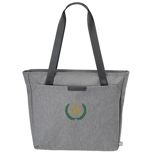 14" x 19" x 5" recycled heather tote bag with 16.5"... from ASI 39552 BEL Promo