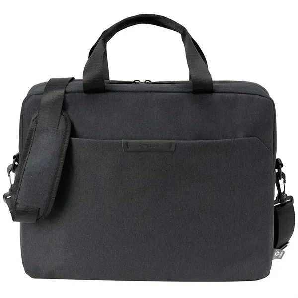 Recycled heather business bag with a double zipper compartment for up... from ASI 39552 BEL Promo