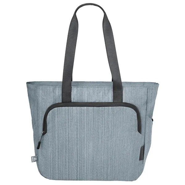 13.5" x 15" x 4.5" rPET tote bag with 16.5" laptop... from ASI 39552 BEL Promo
