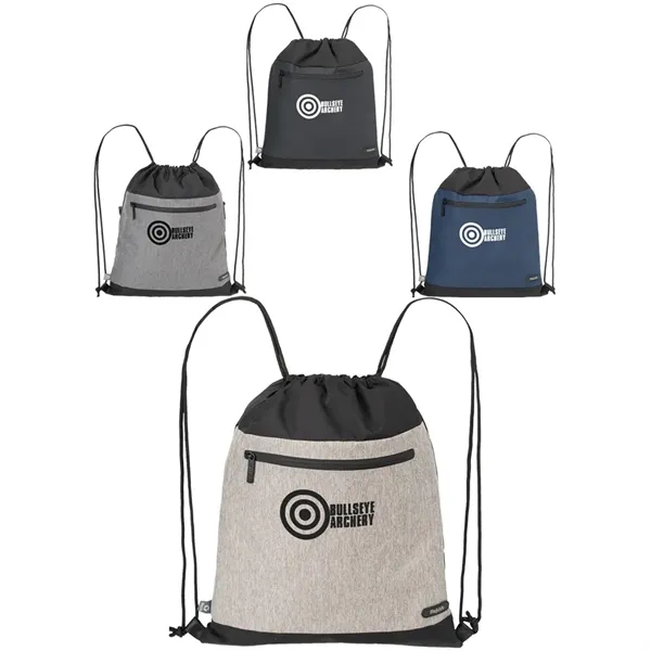 Recycled heather drawstring bag.... from ASI 39552 BEL Promo