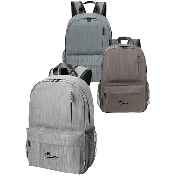 11.5" x 16.5" x 4" modern business backpack with 15.6" laptop... from ASI 39552 BEL Promo