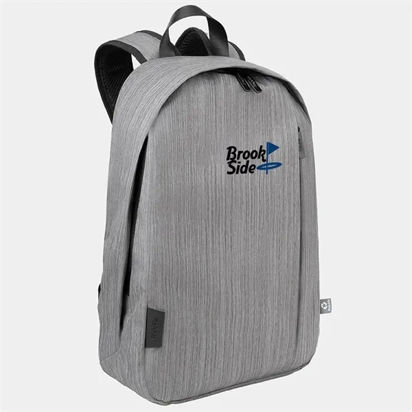 Recycled heather laptop bag with dedicated 16" laptop chamber.... from ASI 39552 BEL Promo